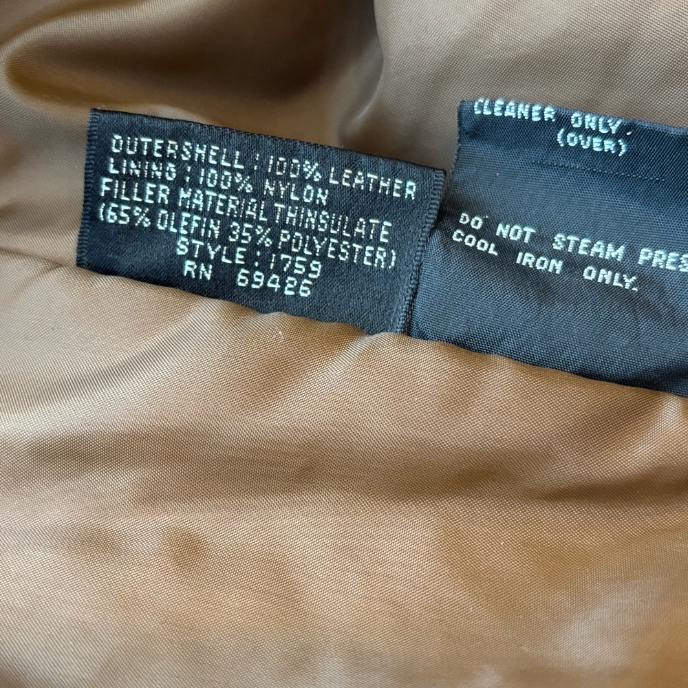 Vintage Adventure Bound by Wilson leather jacket - Picture 11 of 16